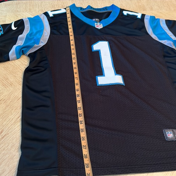 Nike Cam Newton Carolina Panthers Football Jersey (40) - Picture 15 of 15